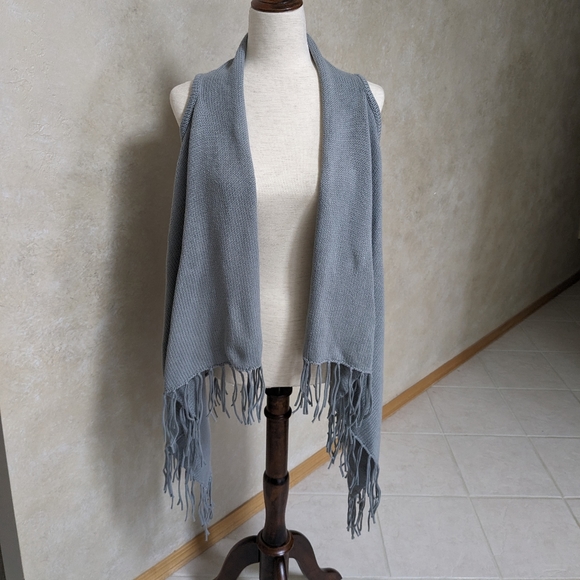 Pure Handknit Jackets & Blazers - Pure Handknit Open Front Vest